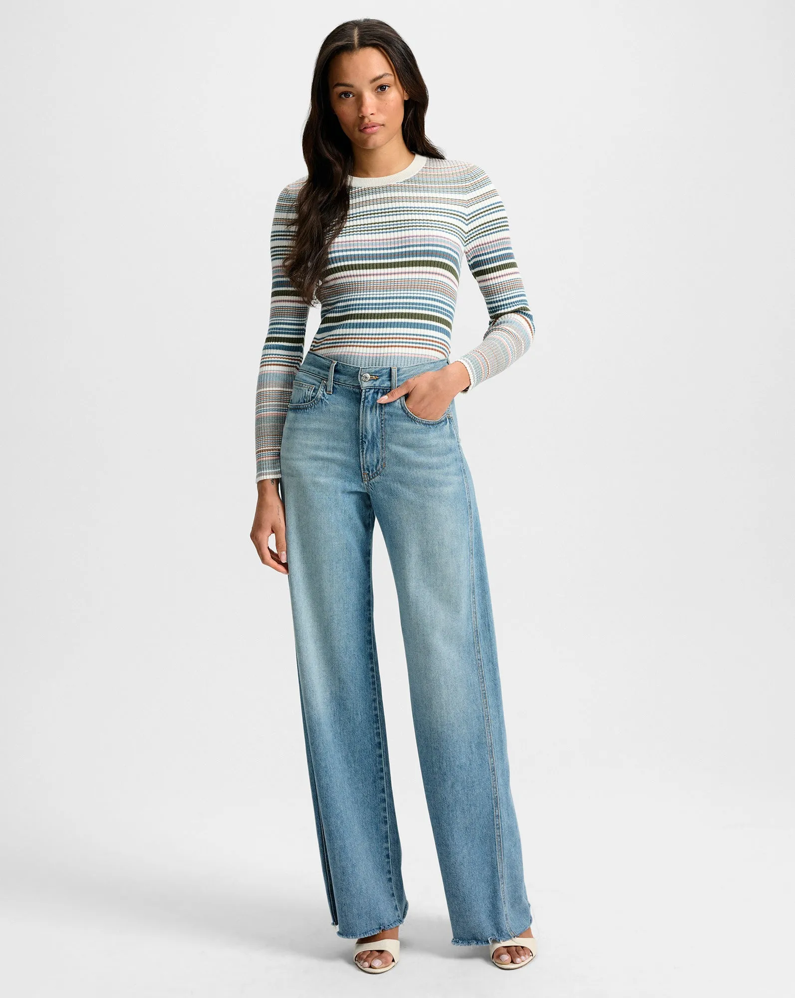 Palmas Striped Sweater