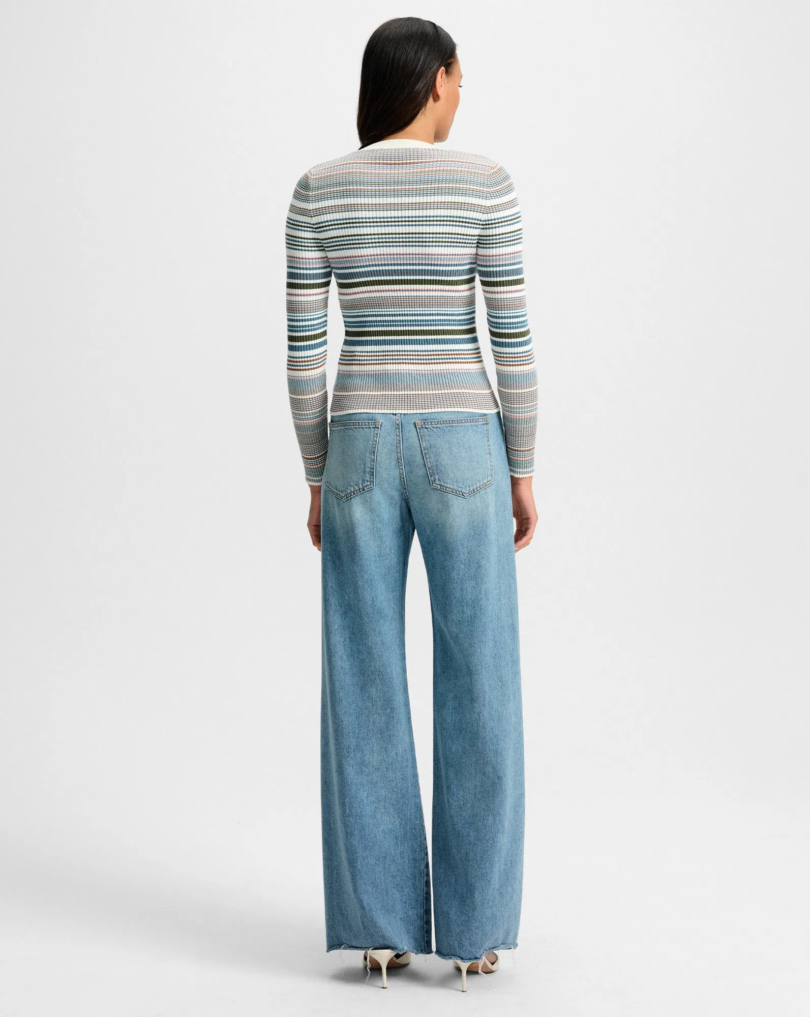 Palmas Striped Sweater