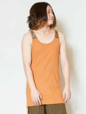 Patchwork Long Tank