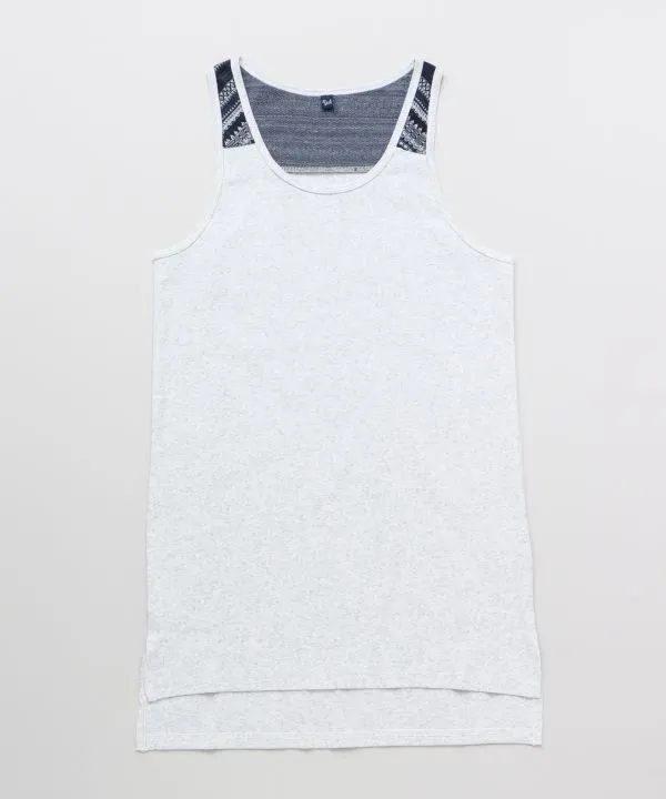 Patchwork Long Tank