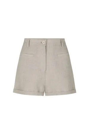 PERFECT FLOW LINEN SHORT - NATURAL