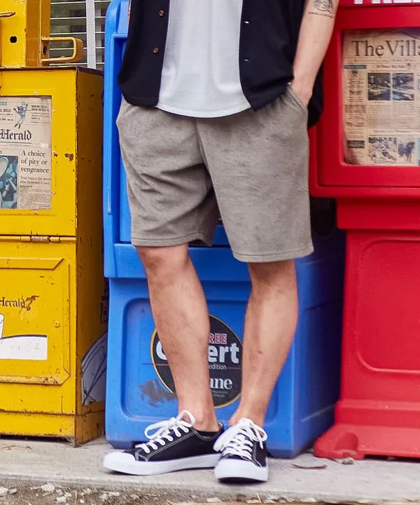 Pile Fabric Shorts