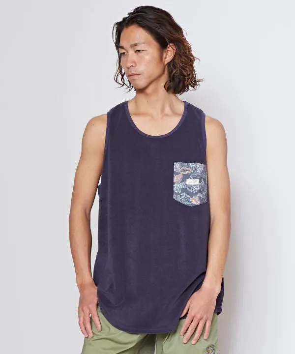 Pile Fabric Tank for Men