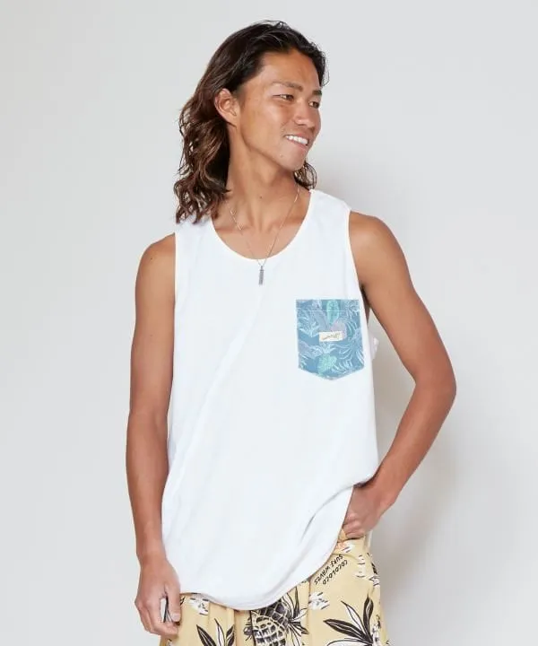 Pile Fabric Tank for Men