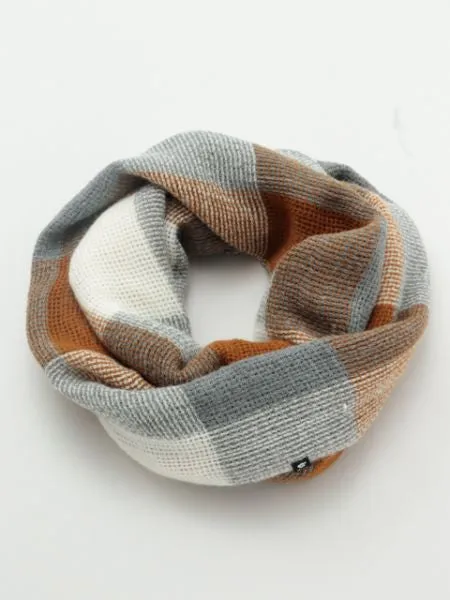 Plaid Volume Snood