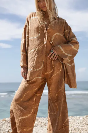 PRE ORDER // IN WONDER TIEDYE SHIRT - TAN