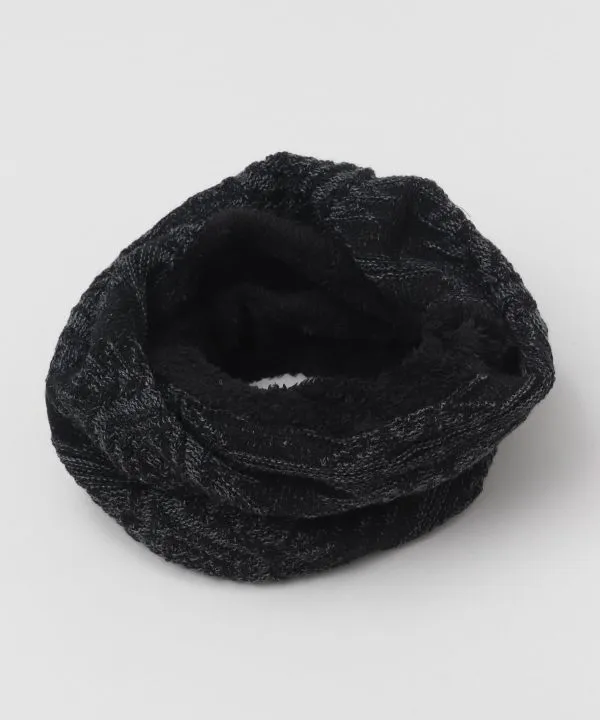 Reversible Jacquard Knit Snood