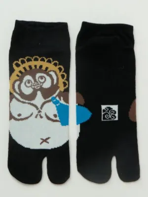 SAKE TANUKI Ankle TABI Socks 25??28cm