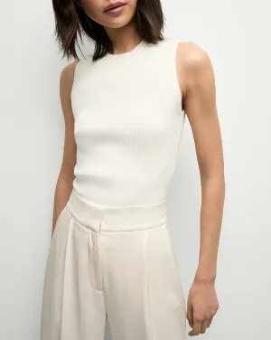 Sid Crew-Neck Knit Tank Top