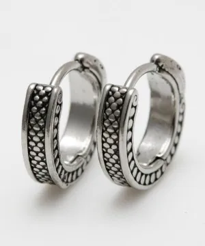 Snake Hoop Earrings