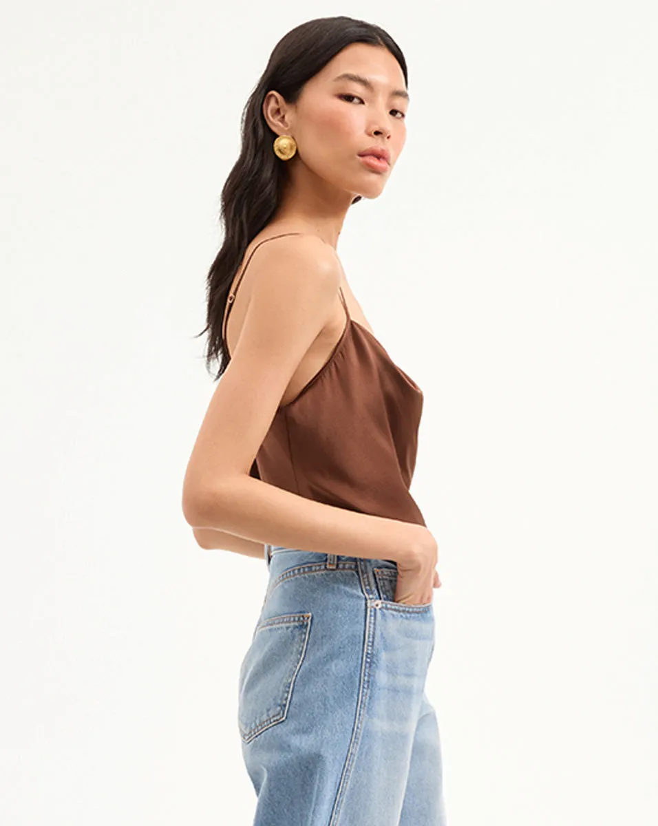 Sola Stretch-Silk Tank Top