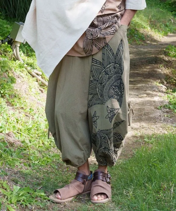 Spanish Damascening Harem Pants