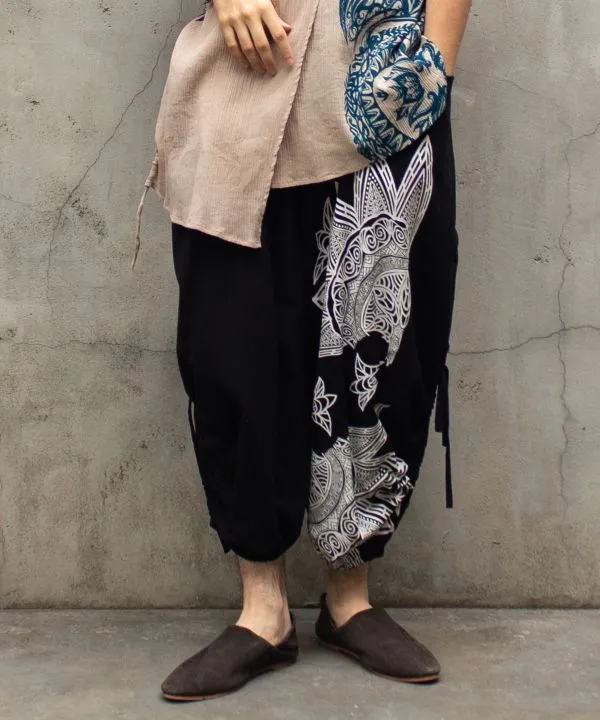 Spanish Damascening Harem Pants