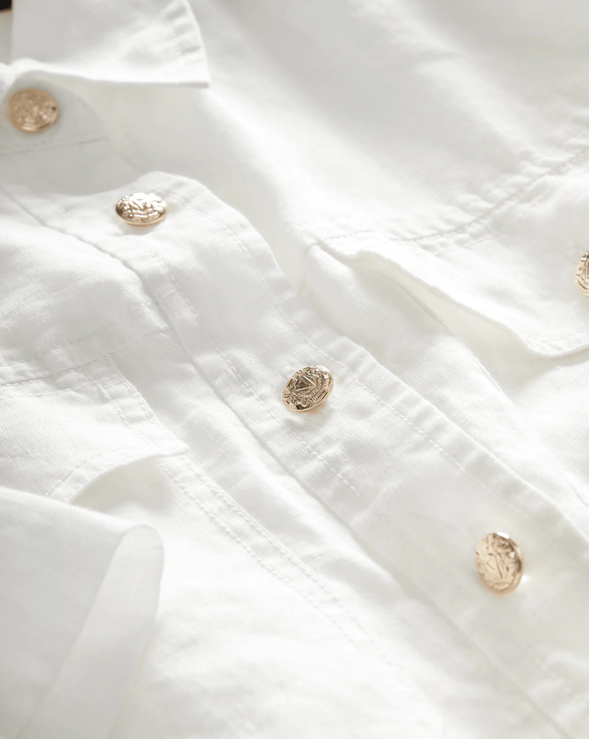 Spruce Linen Top