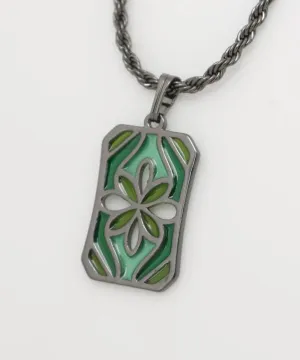 Stained Glass Like Necklace