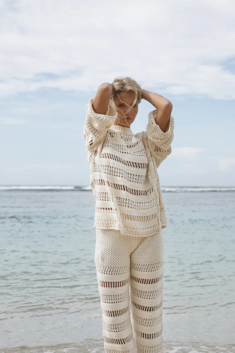 STILL I RISE KNIT TEE - OFFWHITE