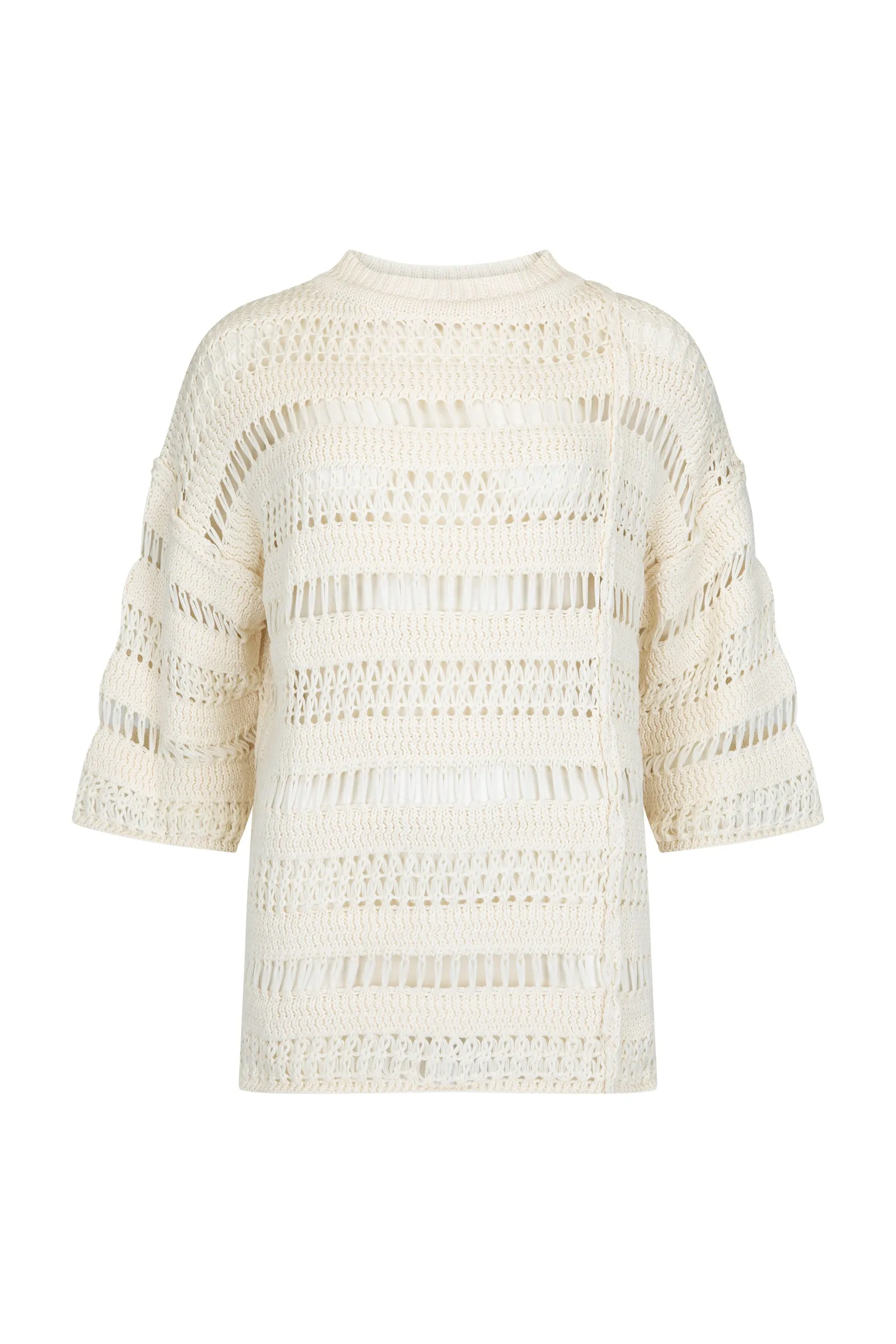 STILL I RISE KNIT TEE - OFFWHITE