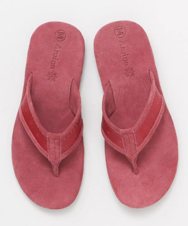 Suede Flip Flops - M