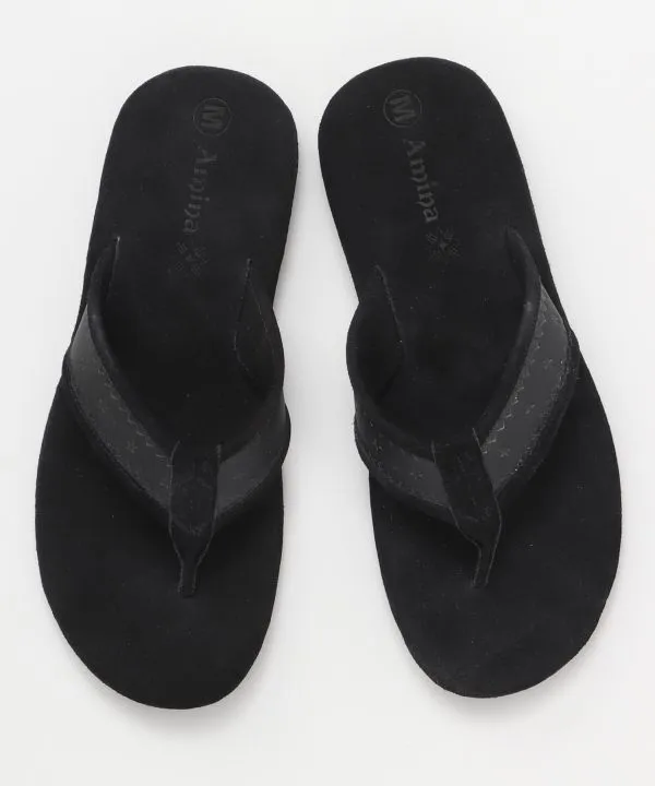Suede Flip Flops - M