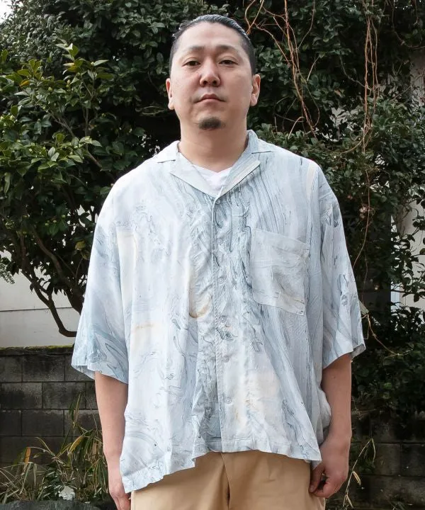 SUMINAGASHI - Marble Dye Shirt