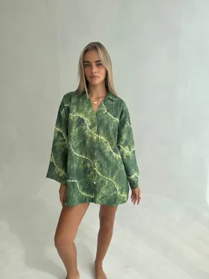 SUNDOWNER SHIRT - FOREST GREEN
