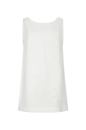 SUNLIGHT MINI DRESS - OFF WHITE