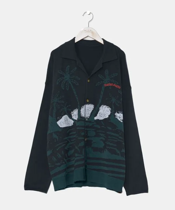 SURF??Palms Aloha Knit Cardigan