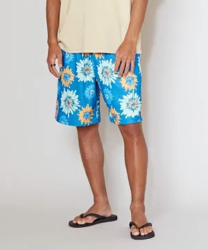 SURF??Palms Bold Pattern Print Shorts