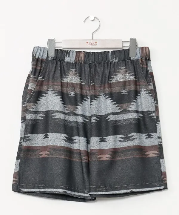 SURF??Palms Bold Pattern Print Shorts