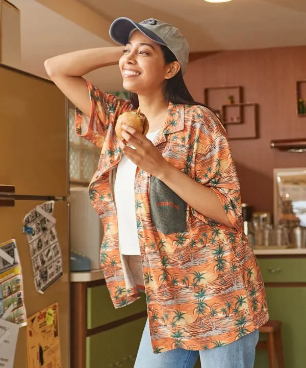 SURF??Palms Chill Out Aloha Shirt