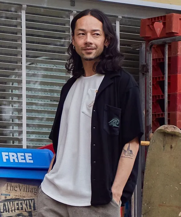 SURF??Palms Easy Dry Open Collar Shirt