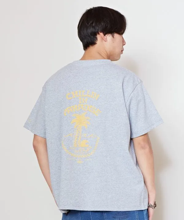 SURF??Palms Graphic T-shirt with Pouch