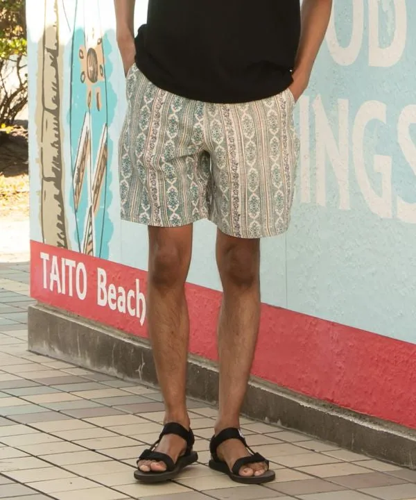 SURF??Palms Men's Cotton Rayon Shorts