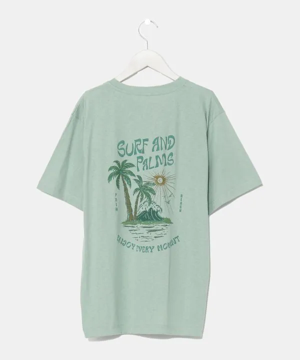 SURF??Palms Men's Graphic T-Shirt