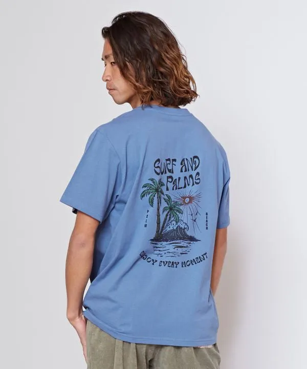 SURF??Palms Men's Graphic T-Shirt