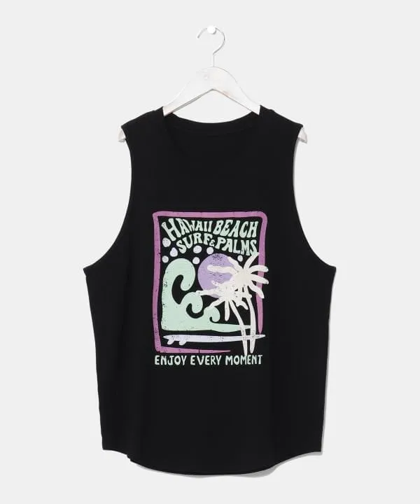 SURF??Palms Men's Graphic Tank Top