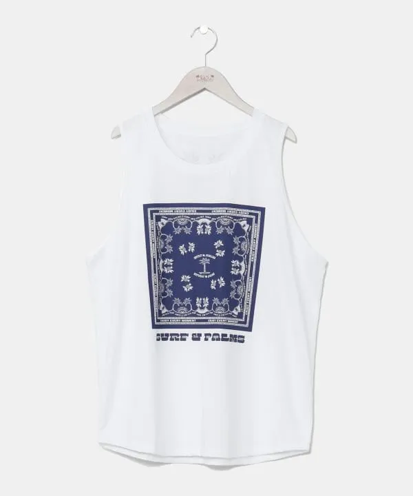 SURF??Palms Men's Graphic Tank Top
