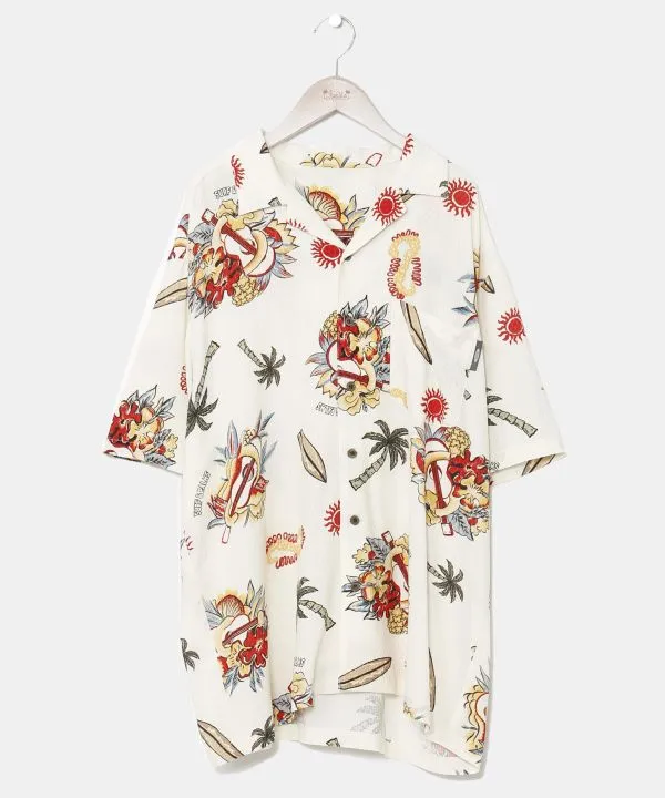 SURF??Palms Men's Hawaiian Shirt