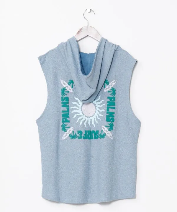 SURF??Palms Men's Hoodie Tank Top