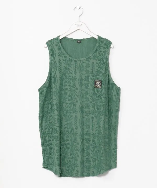 SURF??Palms Men's Pile Tank Top