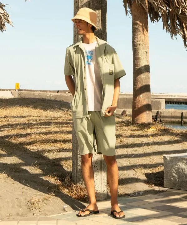 SURF??Palms Men's Soft Corduroy Shirt