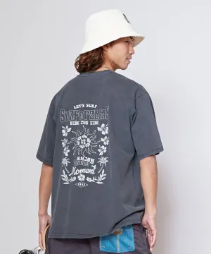 SURF??Palms Men's Vintage Like Graphic T-Shirt