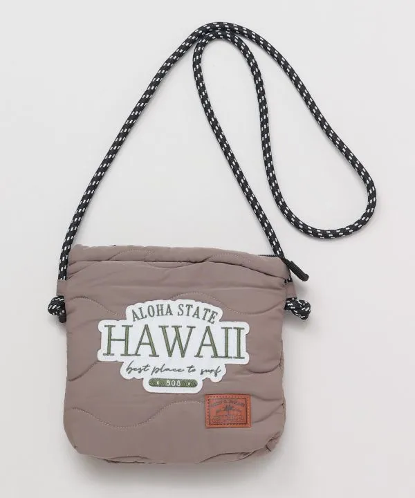 SURF??Palms Quilted Shoulder Bag