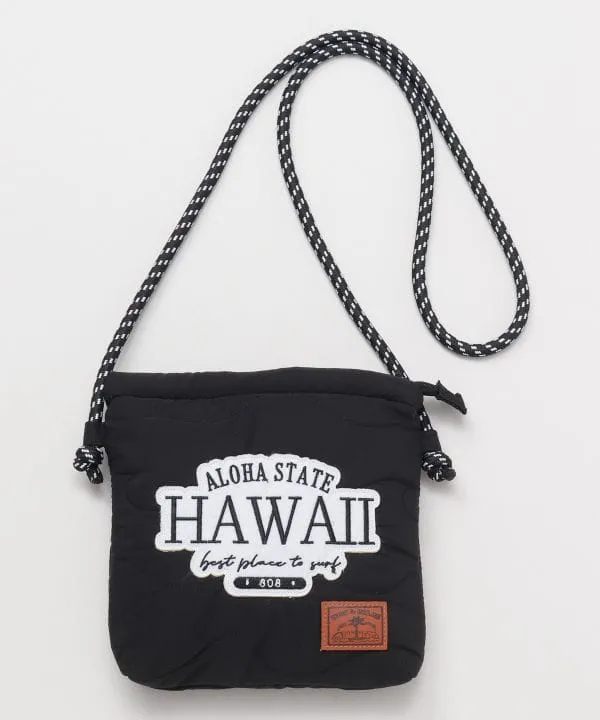 SURF??Palms Quilted Shoulder Bag