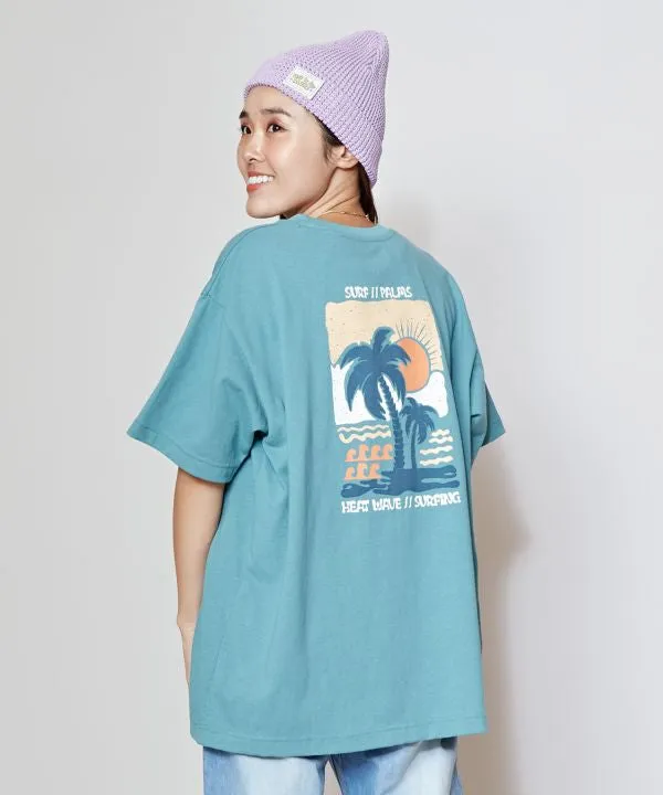 SURF??Palms Retro Like Graphic Men's T-Shirt