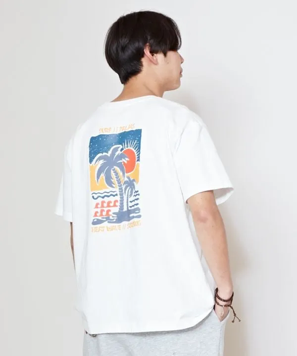 SURF??Palms Retro Like Graphic Men's T-Shirt