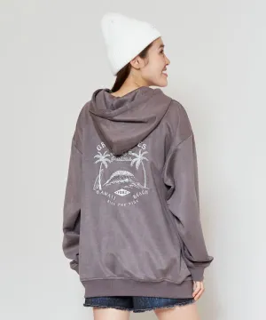 SURF??Palms Soft Suede Hoodie