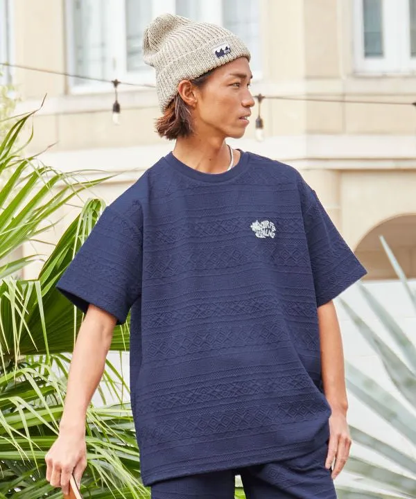 SURF??Palms Unisex Puffy Jacquard T-shirt