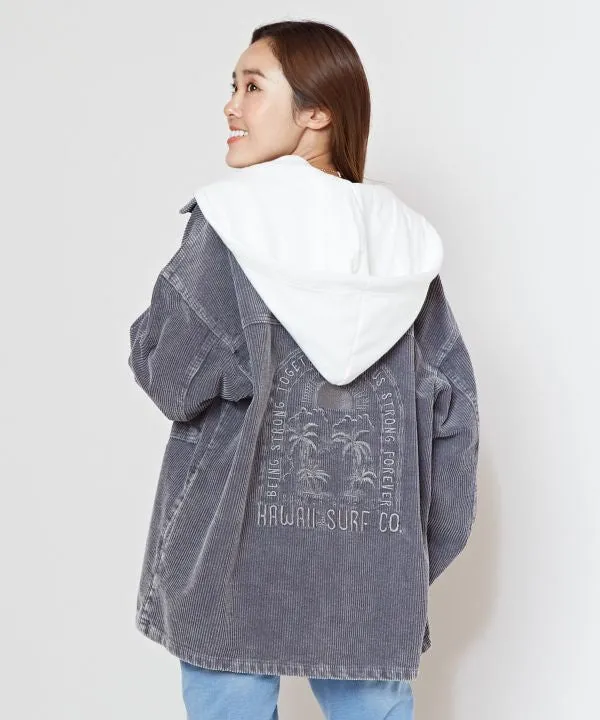 SURF??Palms Washed Corduroy Jacket