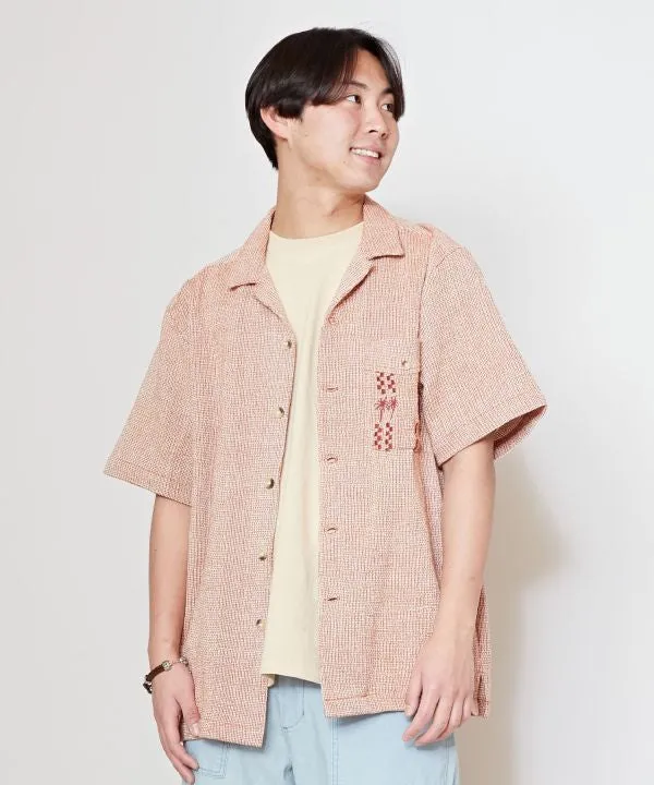 SURF??Palms Woven Cotton Shirt